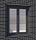 Кирпич бетонный лицевой полнотелый 1NF угловой (R120) ПОЛИГРАН черный